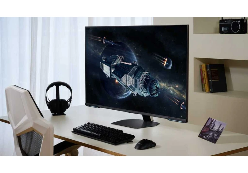 Samsung’s stunning 43-inch mini-LED gaming monitor is kind of a bargain