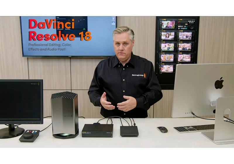 Blackmagic Design reveals DaVinci Resolve 18 and intriguing new 'Cloud Store' hardware