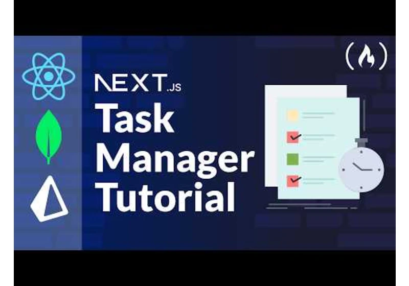 Task Manager Coding Project Tutorial – Next.js, React, Prisma, MongoDB