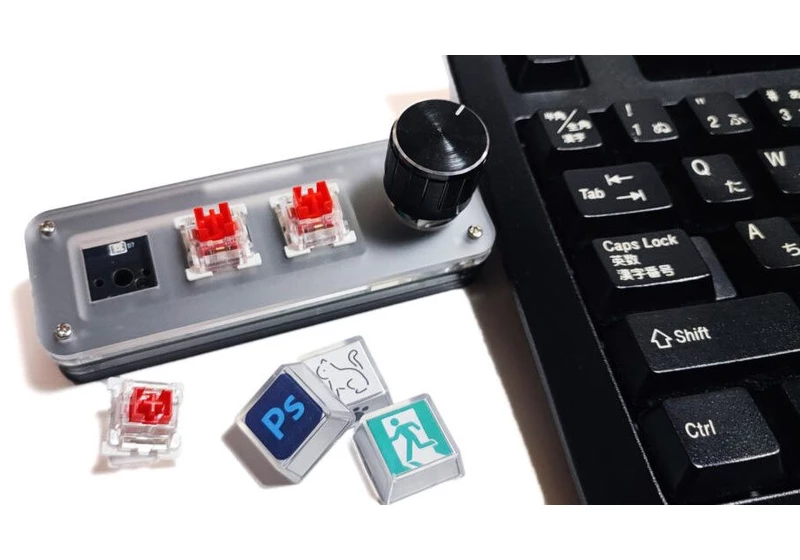  XYZA Tiny Keyboard Custom 2.0 launched — offers three customizable keys plus a dial 