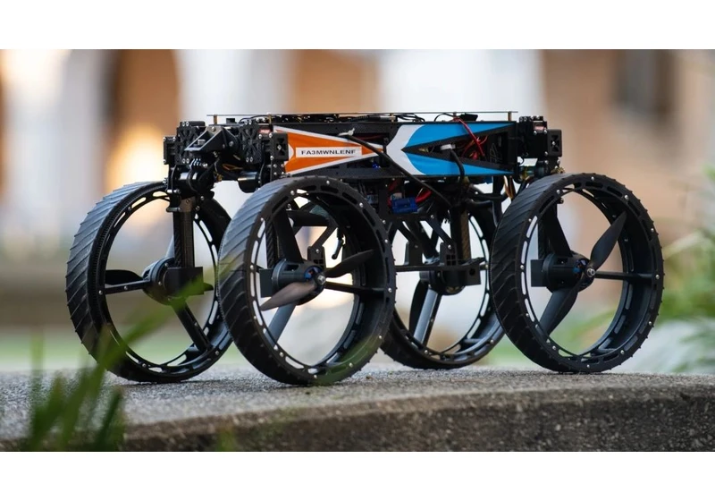 Fly or Drive: Nvidia Jetson-Powered Morphobot Aims for NASA Mars Mission