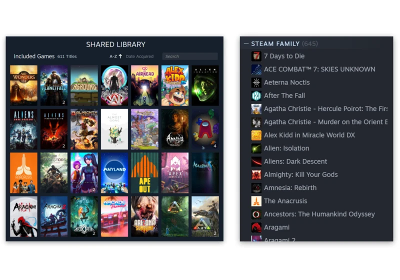 Steam Families puts game sharing and parental controls in one place