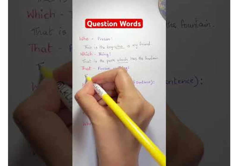 Question Words