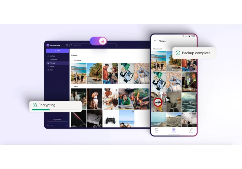 Proton Drive for Android can back up your photos to a private cloud server (edited)