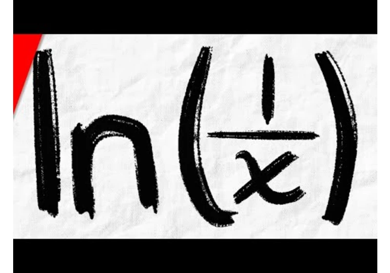 Derivative of ln(1/x) with Chain Rule | Calculus 1 Exercises