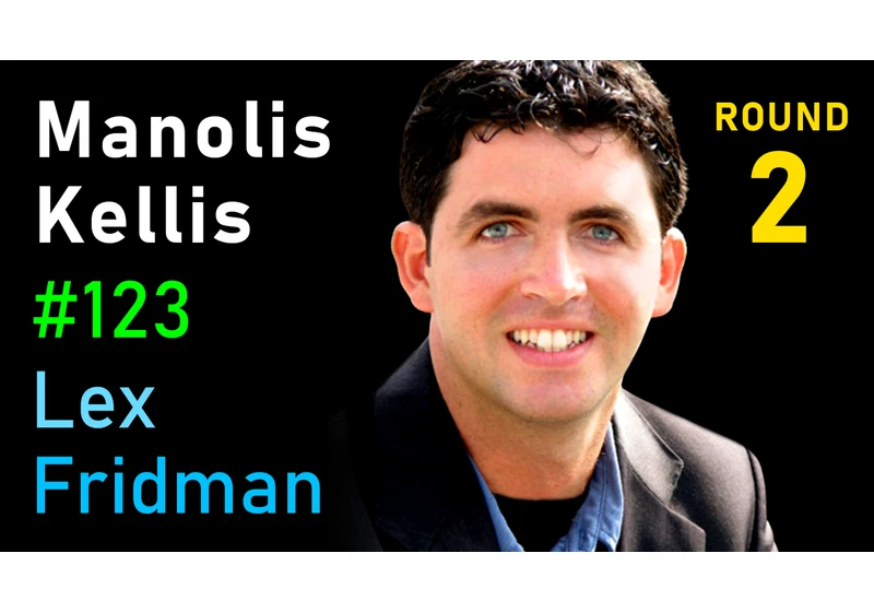 #123 – Manolis Kellis: Origin of Life, Humans, Ideas, Suffering, and Happiness