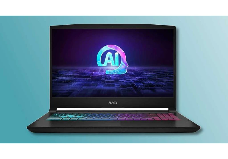 This RTX 4070 MSI gaming laptop is $350 off–that’s nuts