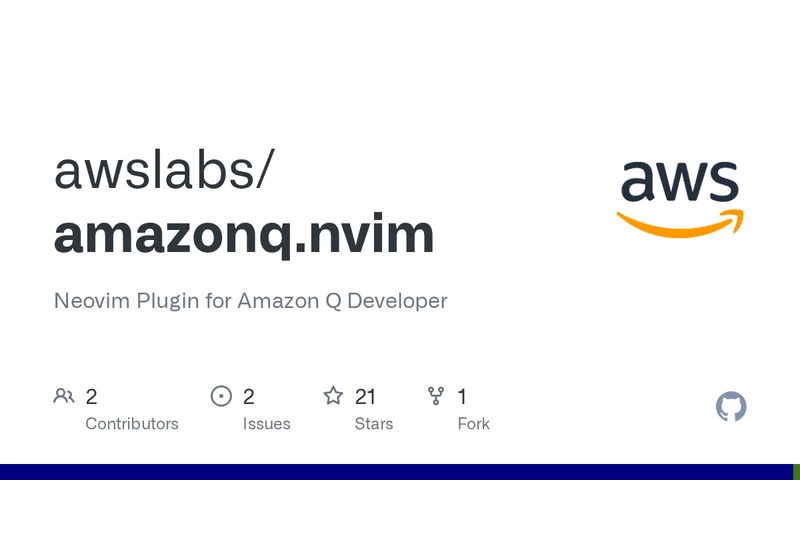 Amazonq.nvim: Official AWS AI Assistant Plugin for Neovim