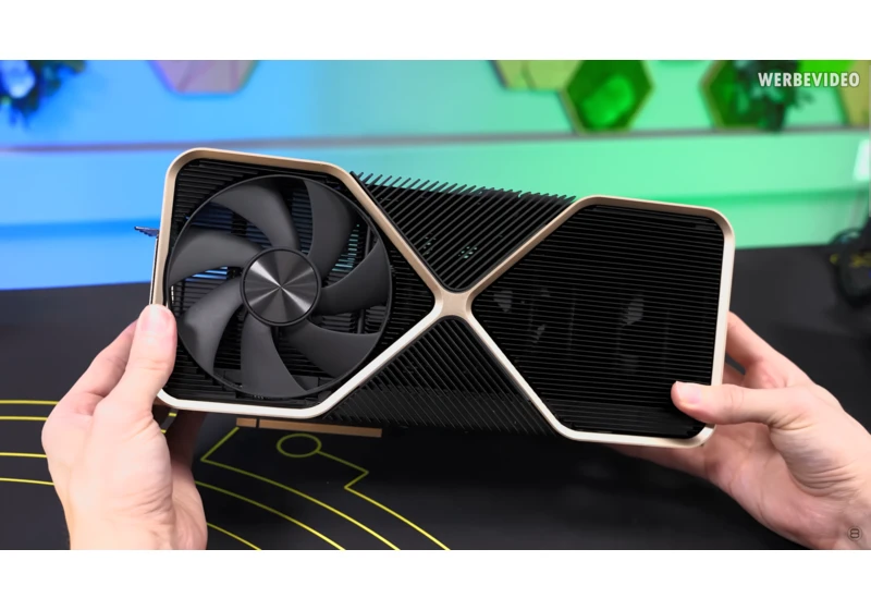  Unreleased RTX Titan Ada prototype showcased with 18,432 CUDA cores, 48GB VRAM, and dual 16-pin connectors 