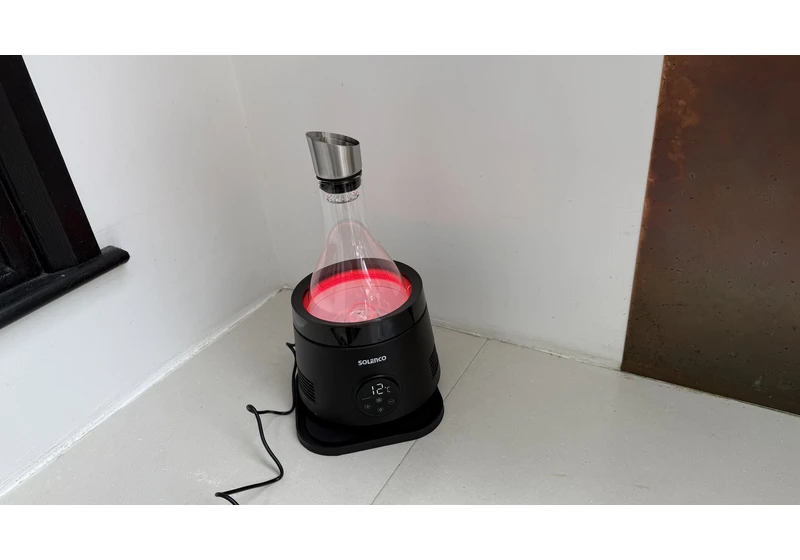Solenco Life Precision Wine Cooler with Decanter Review