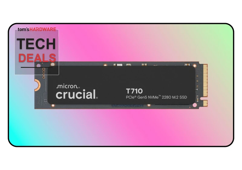  Crucial's T710 returns to lowest-ever price in every capacity — score one of the fastest SSD's on the market for as little as 10 cents per GB 