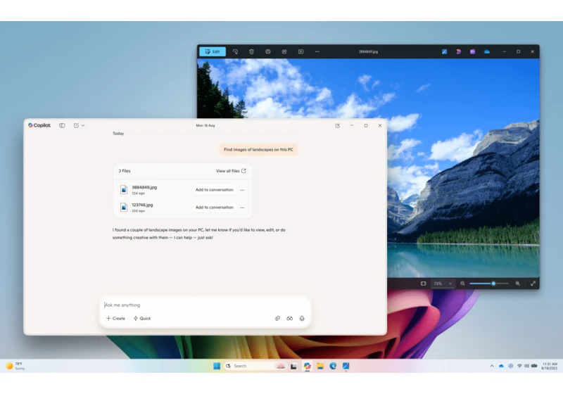 Microsoft tests AI-powered file search in Windows 11 with Copilot