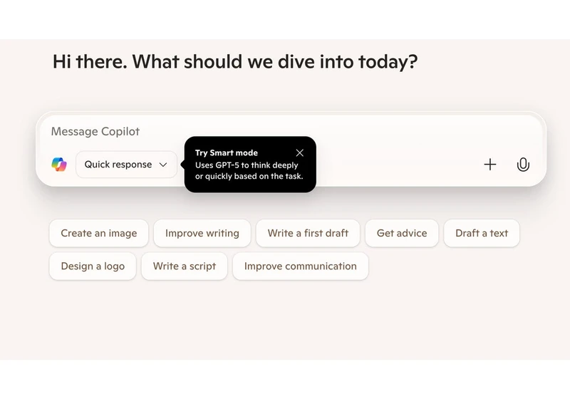 I Gave GPT-5 Some Work Tasks in Copilot. Here's What's New