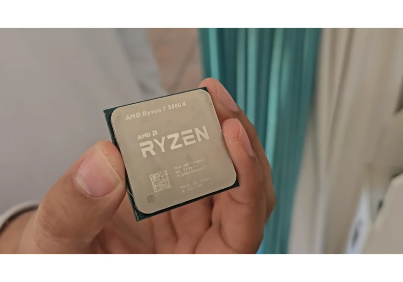 YouTuber resuscitates unstable Ryzen 7 5800X for $30 — a 300 MHZ underclock saved the day 