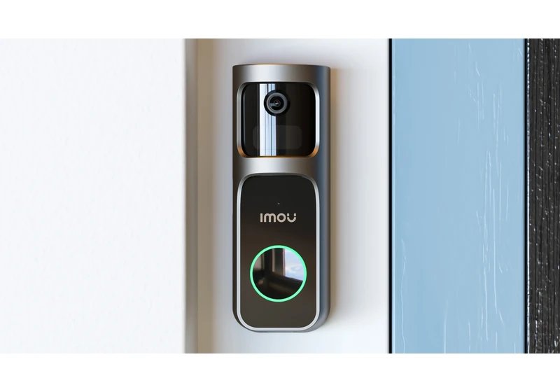 Watch out Ring – this new video doorbell from IMOU has a rotating camera to track visitors, and AI to detect loiterers
