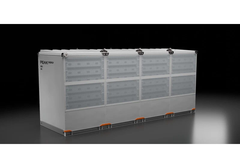 Peak Energy just shipped the US's first grid-scale sodium-ion battery