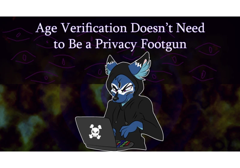 Age verification doesn't need to be a privacy footgun