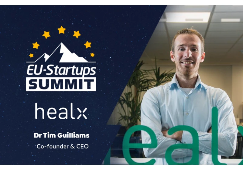 Healx Co-Founder and CEO Tim Guilliams will speak at the EU-Startups Summit in Barcelona on May 12-13!