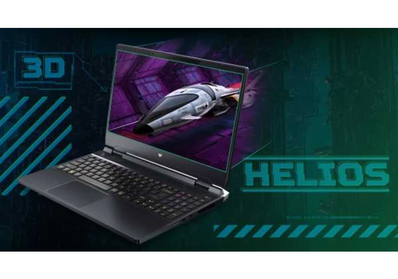 Acer’s latest gaming laptops include a glasses-free lenticular 3D display