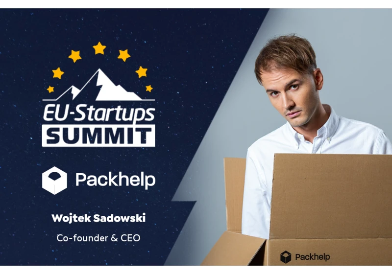 Wojtek Sadowski, the Co-Founder & CEO of Packhelp will speak at the EU-Startups Summit on May 12-13 in Barcelona!