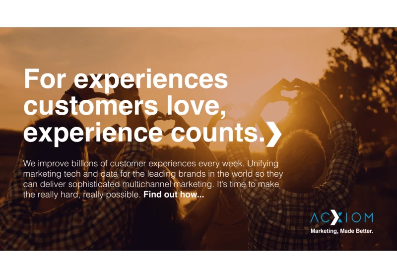 How to deliver on what you promise by Acxiom Corporation