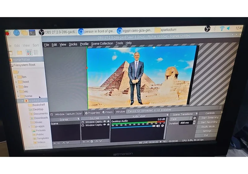 Raspberry Pi Powers Green Screen Photo Booth for Wedding
