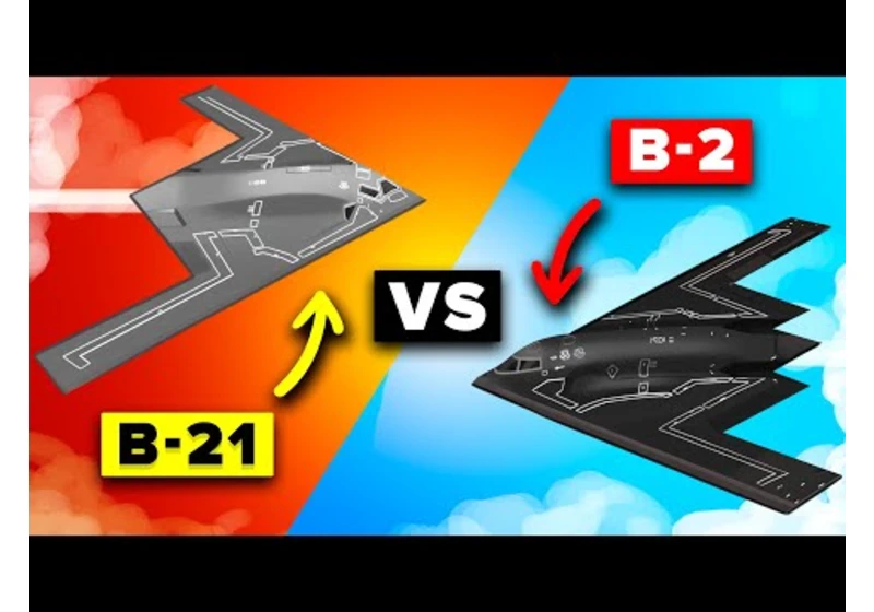B-21 vs B-2 - Which Stealth Fighter is Deadlier