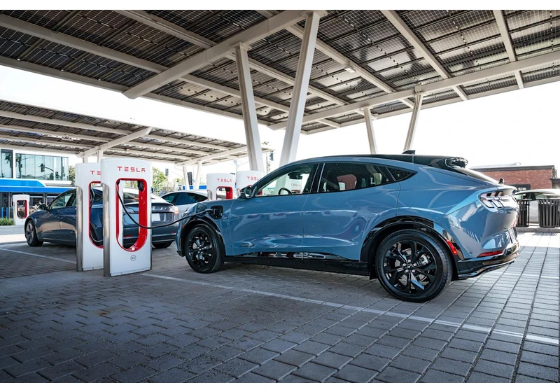 Ford EV owners can now use Tesla Superchargers in the US and Canada