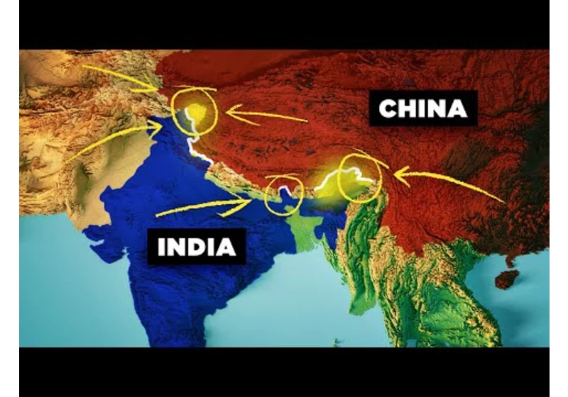 How Geography is Pushing China & India to War
