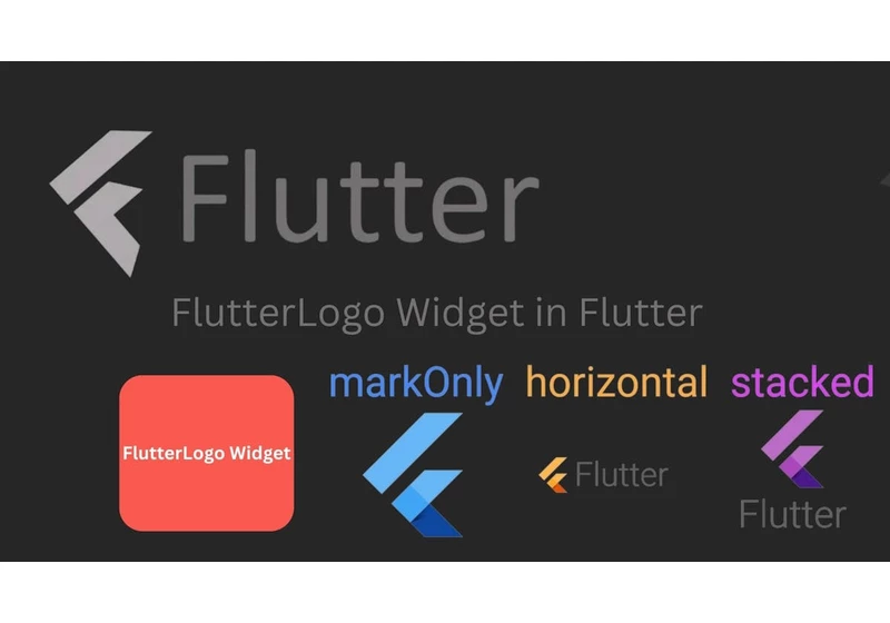 FlutterLogo Widget in Flutter