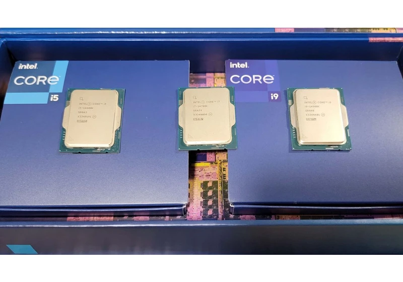 Intel Launches 14th-Gen Raptor Lake Refresh: 6 GHz Core i9-14900K, i7-14700K, and i5-14600K on October 17