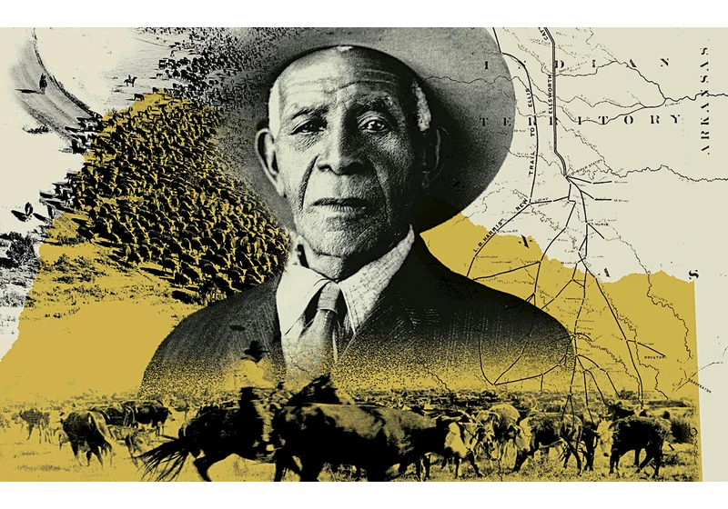 A former slave who became a cowboy, a rancher, and a Texas legend