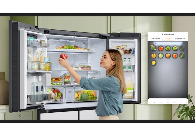Samsung's AI fridge will soon order your groceries right from Instacart