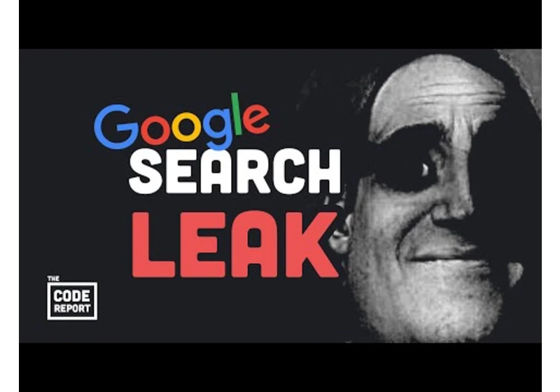 Google's secret algorithm exposed via leak to GitHub…