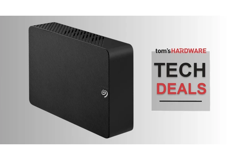 Seagate's 24TB Expansion Desktop HDD is now just $279 at Best Buy