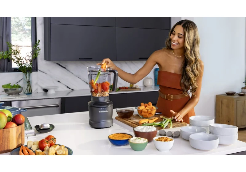 Nutribullet's new blender makes everything from nut milk to soup with a single touch