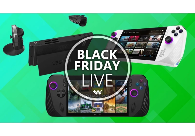  LIVE PC gaming handheld Black Friday deals on ASUS ROG Ally, Lenovo Legion Go, Steam Deck and more recommended accessories 