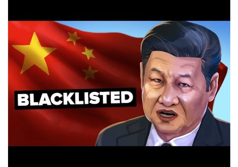 How US Just Paralyzed Chinese Manufacturing Overnight