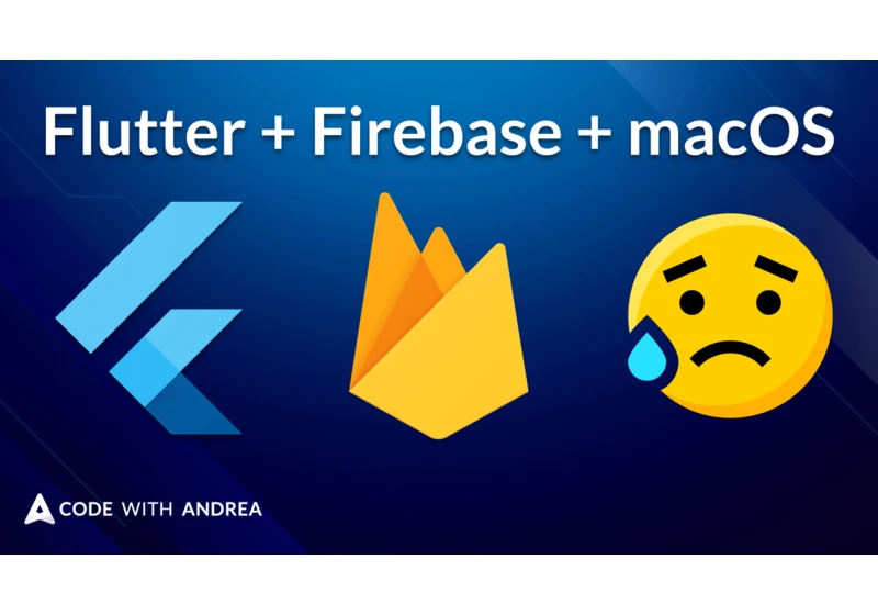 Flutter & Firebase Auth on macOS: Resolving Common Issues