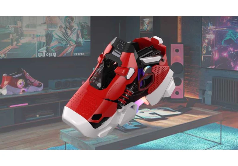Wow, this high-end gaming PC looks like an actual sneaker