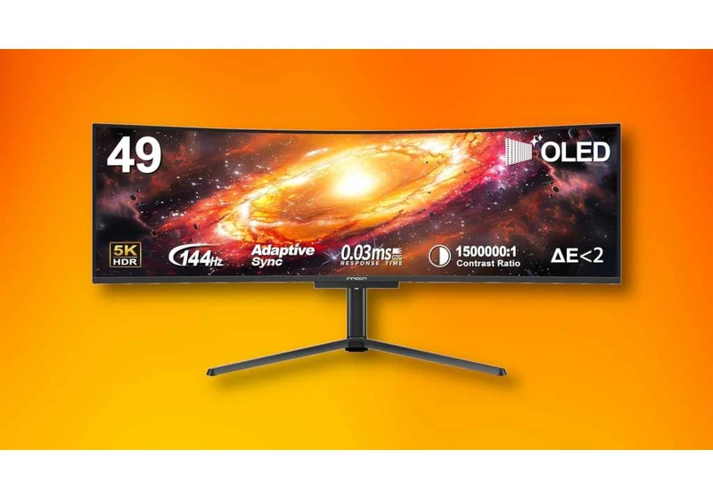 This 49-inch OLED ultrawide monitor just hit its best-ever price