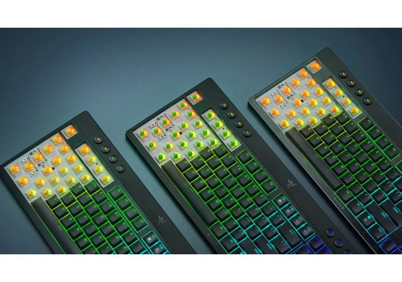 Razer’s newest BlackWidow gaming keyboards go low-profile