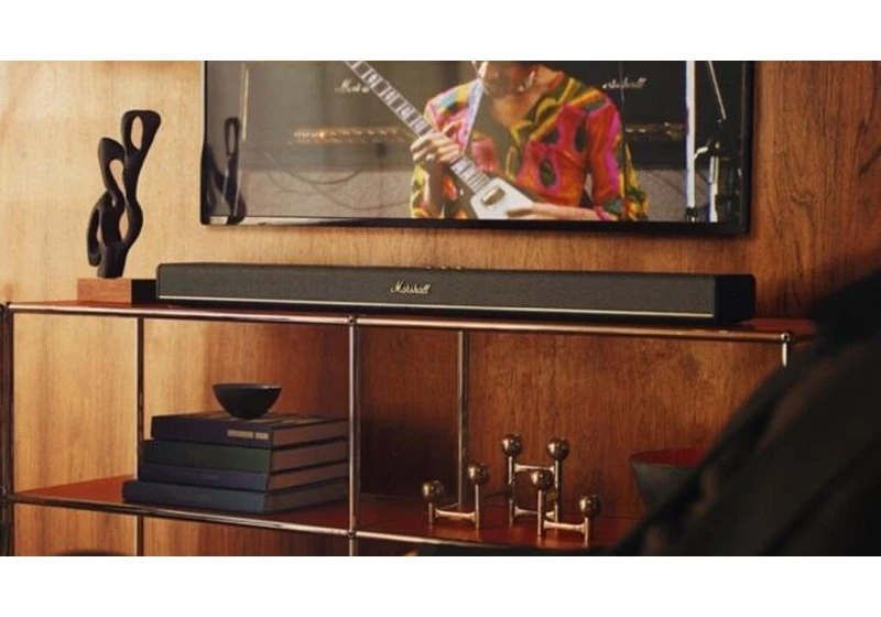 Marshall Soundbar Wants to Dial Your TV to Eleven
