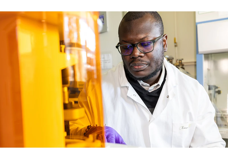 3D-printed living lung tissue
