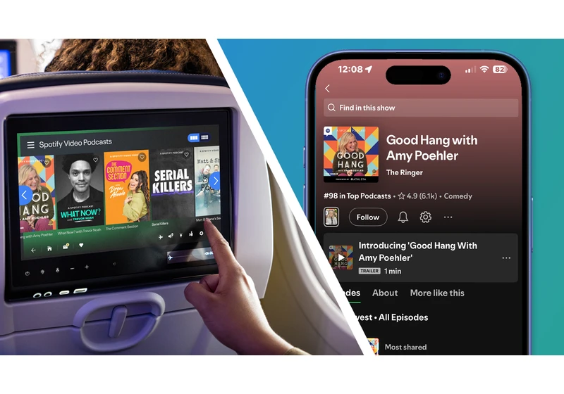 Spotify fans just got another free in-flight upgrade, thanks to this Starlink and United Airlines collab