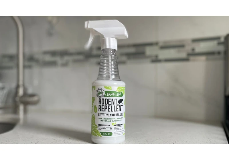 This Humane Spray Is the Only Thing That Keeps Mice Out of My House