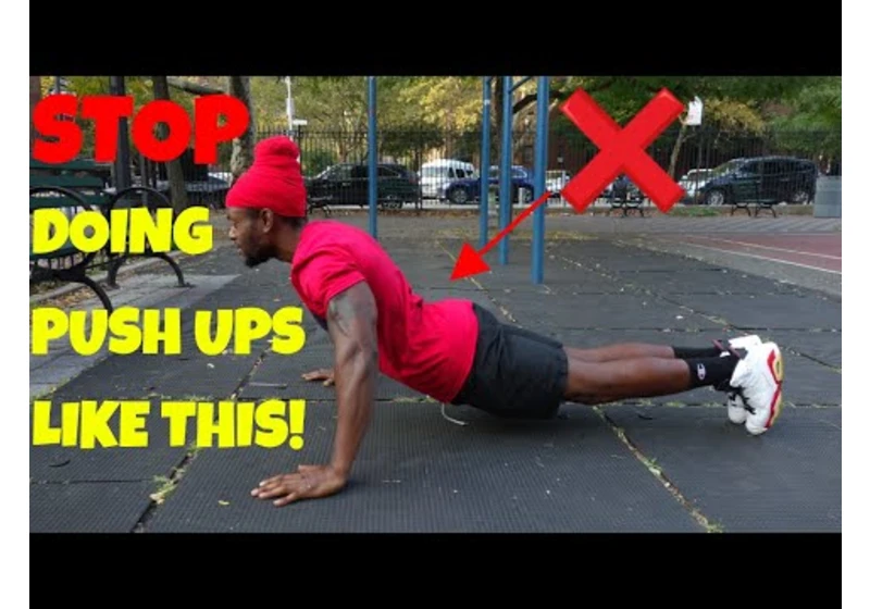 STOP DOING PUSHUPS LIKE THIS | Avoid These Common Mistakes | That's Good Money