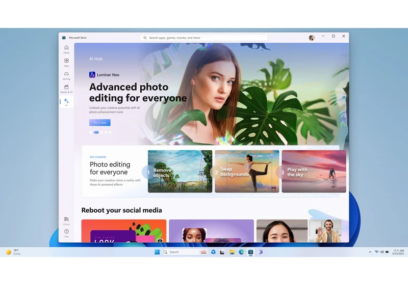 Windows 11's Microsoft Store is getting AI-powered reviews and dedicated 'AI Hub' features