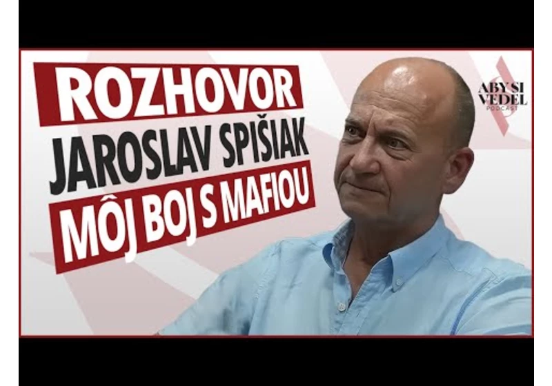 Jaroslav Spišiak Polícia vs. Mafia