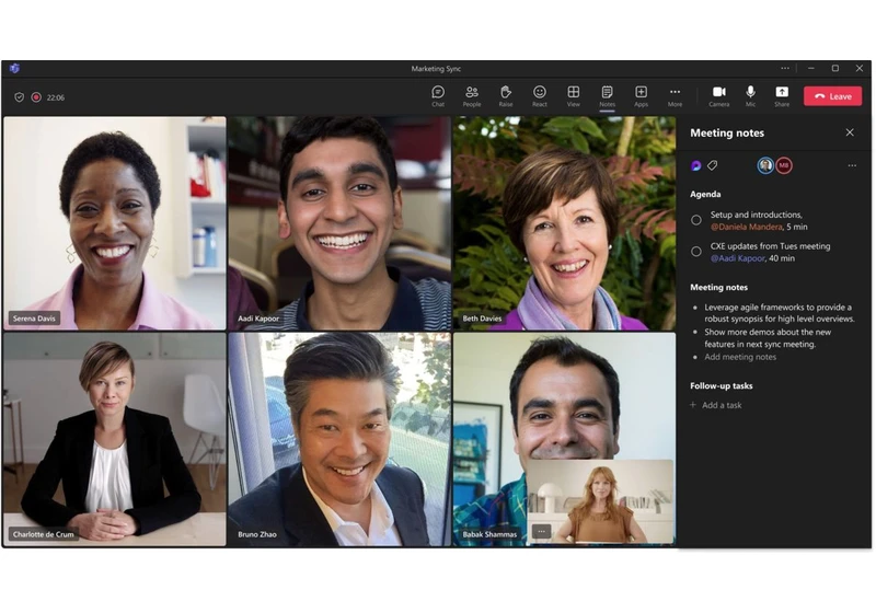 Microsoft Teams support for Collaborative meeting notes now in public preview